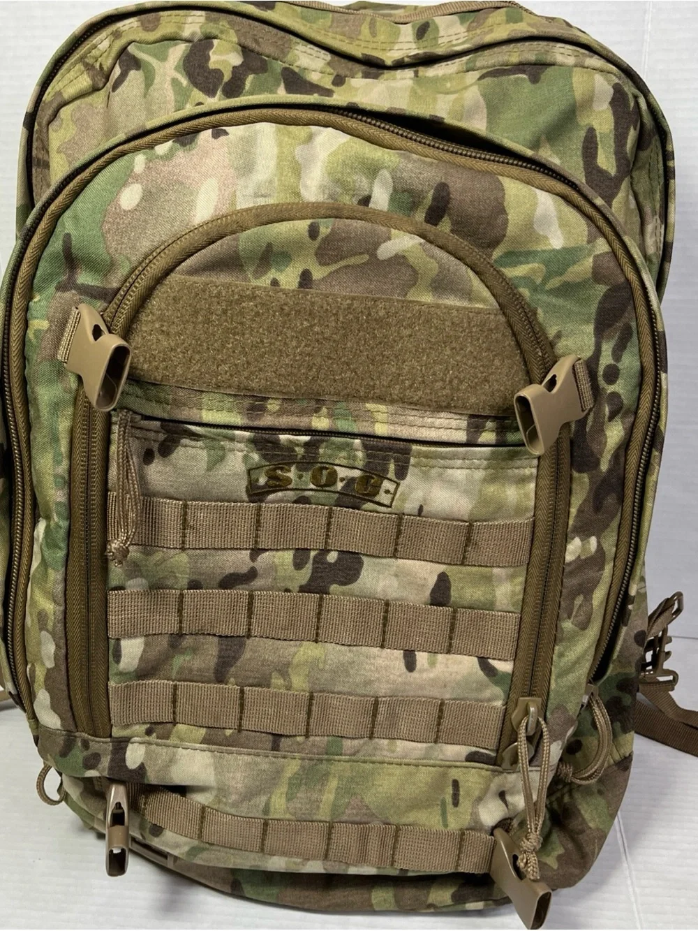 S.O.C Bugout Tactical Backpack #5016 3 Day Assault Multicam OCP